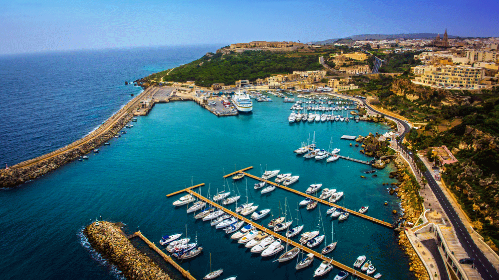 The warm welcome and enchantment of Mgarr Harbour and Marina